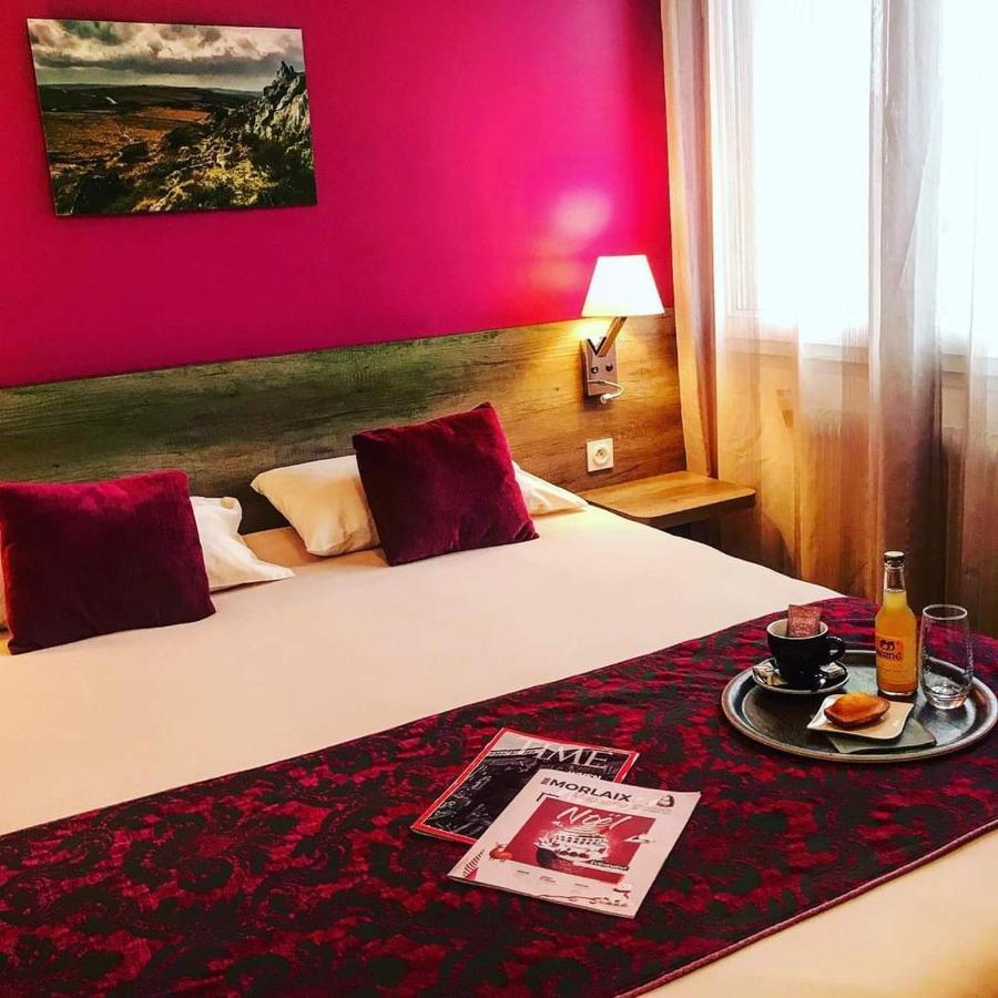 Cozy Hotel Logis Morlaix Plouigneau エクステリア 写真