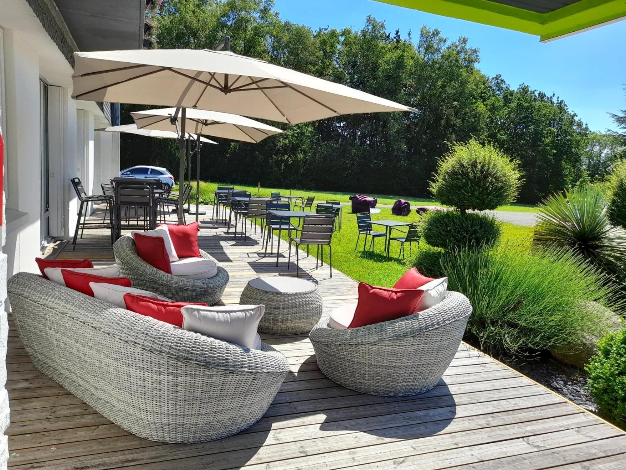 Cozy Hotel Logis Morlaix Plouigneau エクステリア 写真